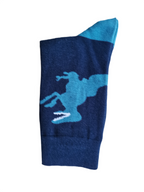 Crocodile Print Socks